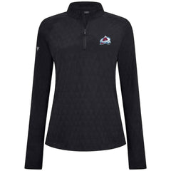 Colorado Avalanche Levelwear Women's Spike Raglan Quarter-Zip Top -  NHL