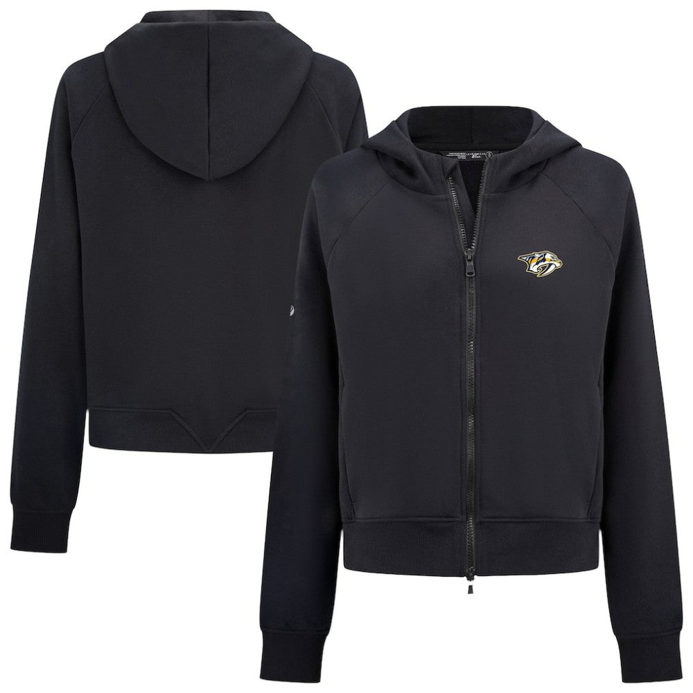 Nashville Predators Levelwear Women's Judd Raglan Full-Zip Hoodie -  NHL Hoodies