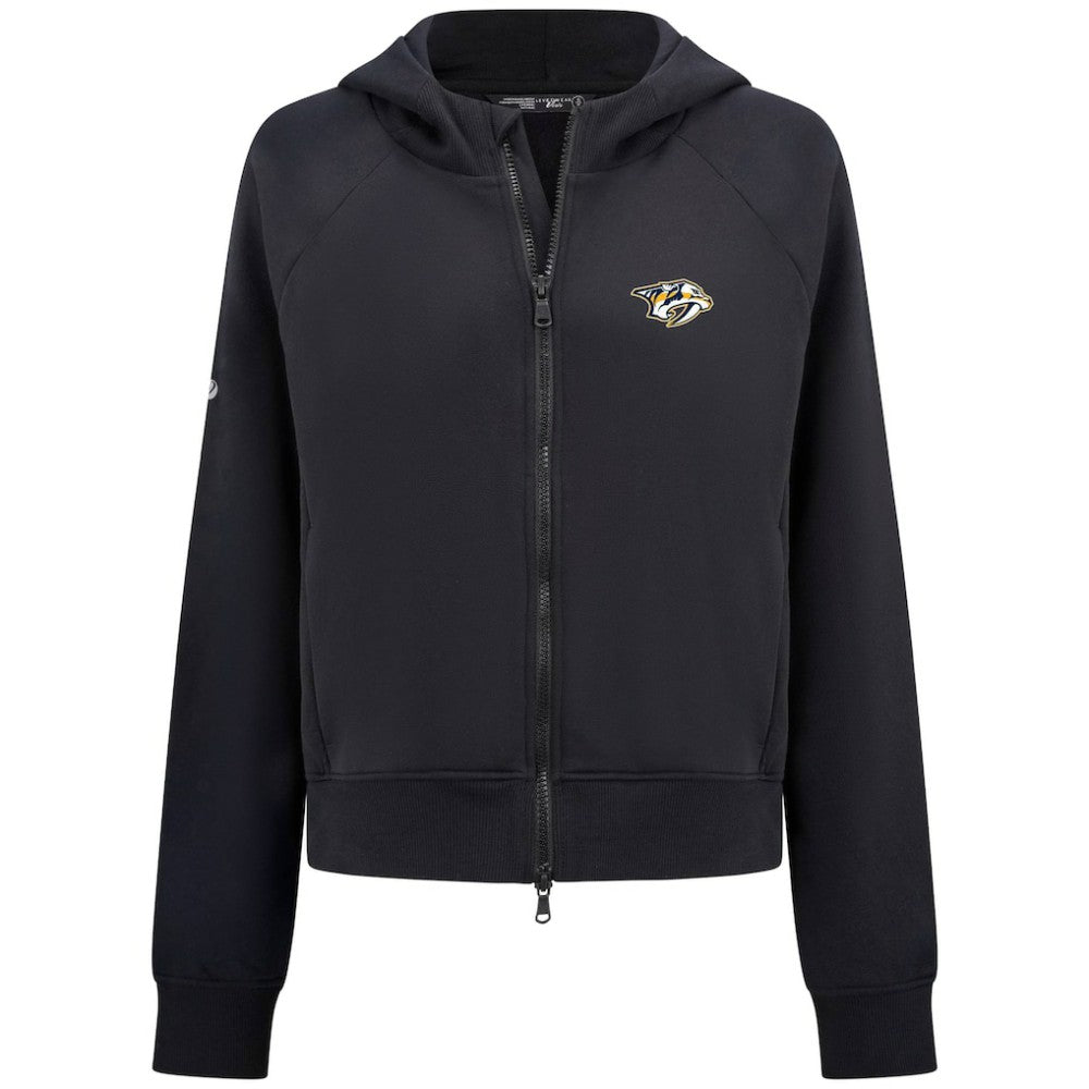 Nashville Predators Levelwear Women's Judd Raglan Full-Zip Hoodie -  NHL Hoodies