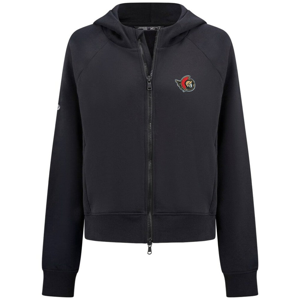 Ottawa Senators Levelwear Women's Judd Raglan Full-Zip Hoodie -  NHL Hoodies