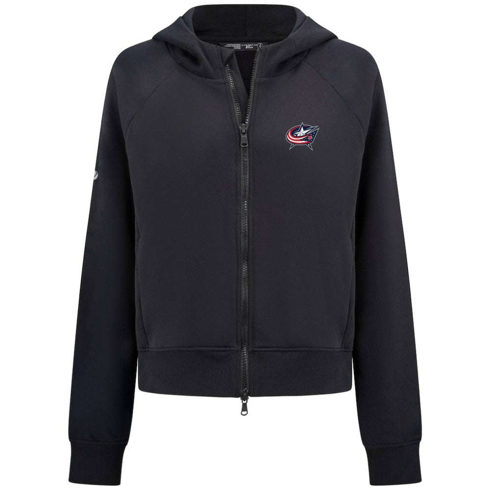 Columbus Blue Jackets Levelwear Women's Judd Raglan Full-Zip Hoodie -  NHL Hoodies