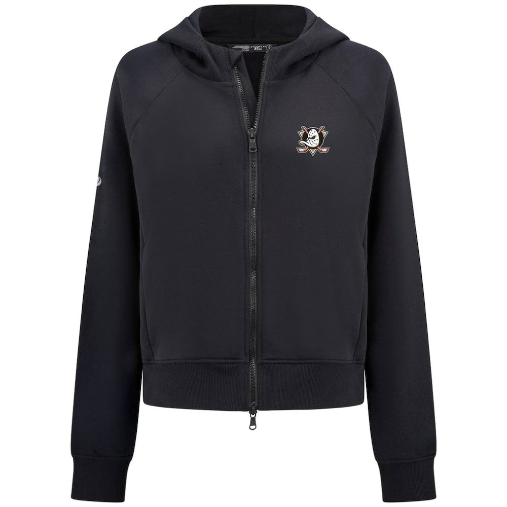 Anaheim Ducks Levelwear Women's Judd Raglan Full-Zip Hoodie -  NHL Hoodies