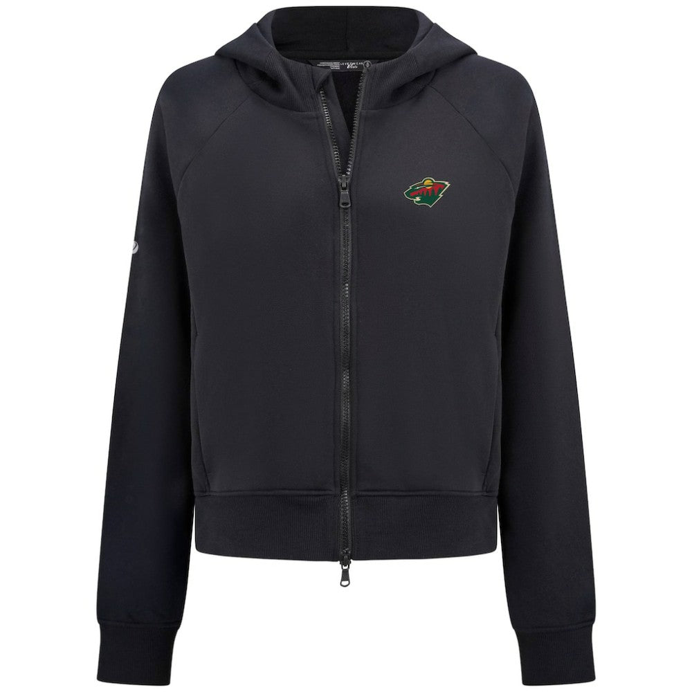 Minnesota Wild Levelwear Women's Judd Raglan Full-Zip Hoodie -  NHL Hoodies