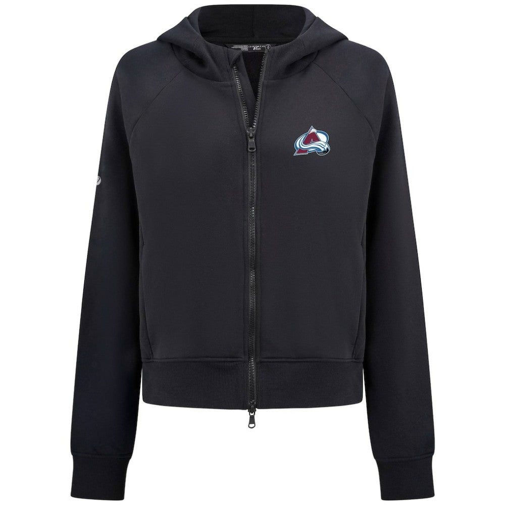 Colorado Avalanche Levelwear Women's Judd Raglan Full-Zip Hoodie -  NHL Hoodies