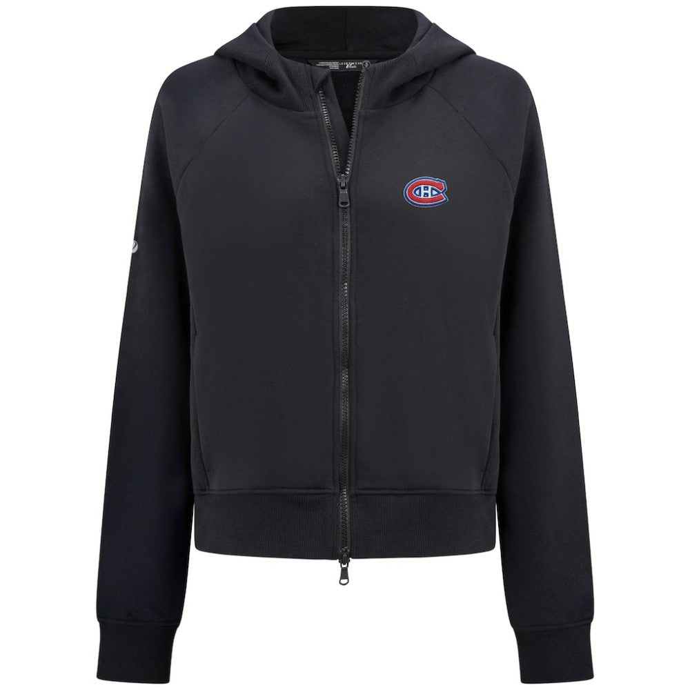 Montreal Canadiens Levelwear Women's Judd Raglan Full-Zip Hoodie -  NHL Hoodies