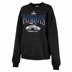 New England Patriots WEAR by Erin Andrews Women's Super Bowl LX Fleece Sweatshirt | NFL Hot