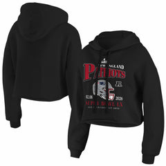 New England Patriots WEAR by Erin Andrews Women's Super Bowl LX Cropped Hoodie | NFL On sale