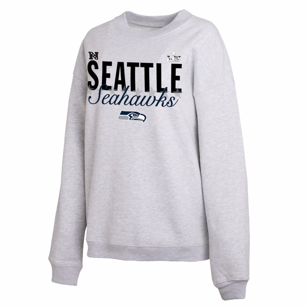 Seattle Seahawks WEAR by Erin Andrews Women's Super Bowl LX Fleece Sweatshirt | NFL Sale