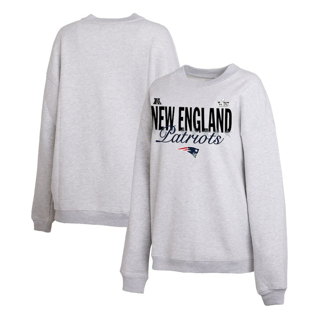 New England Patriots WEAR by Erin Andrews Women's Super Bowl LX Fleece Sweatshirt | NFL Hot