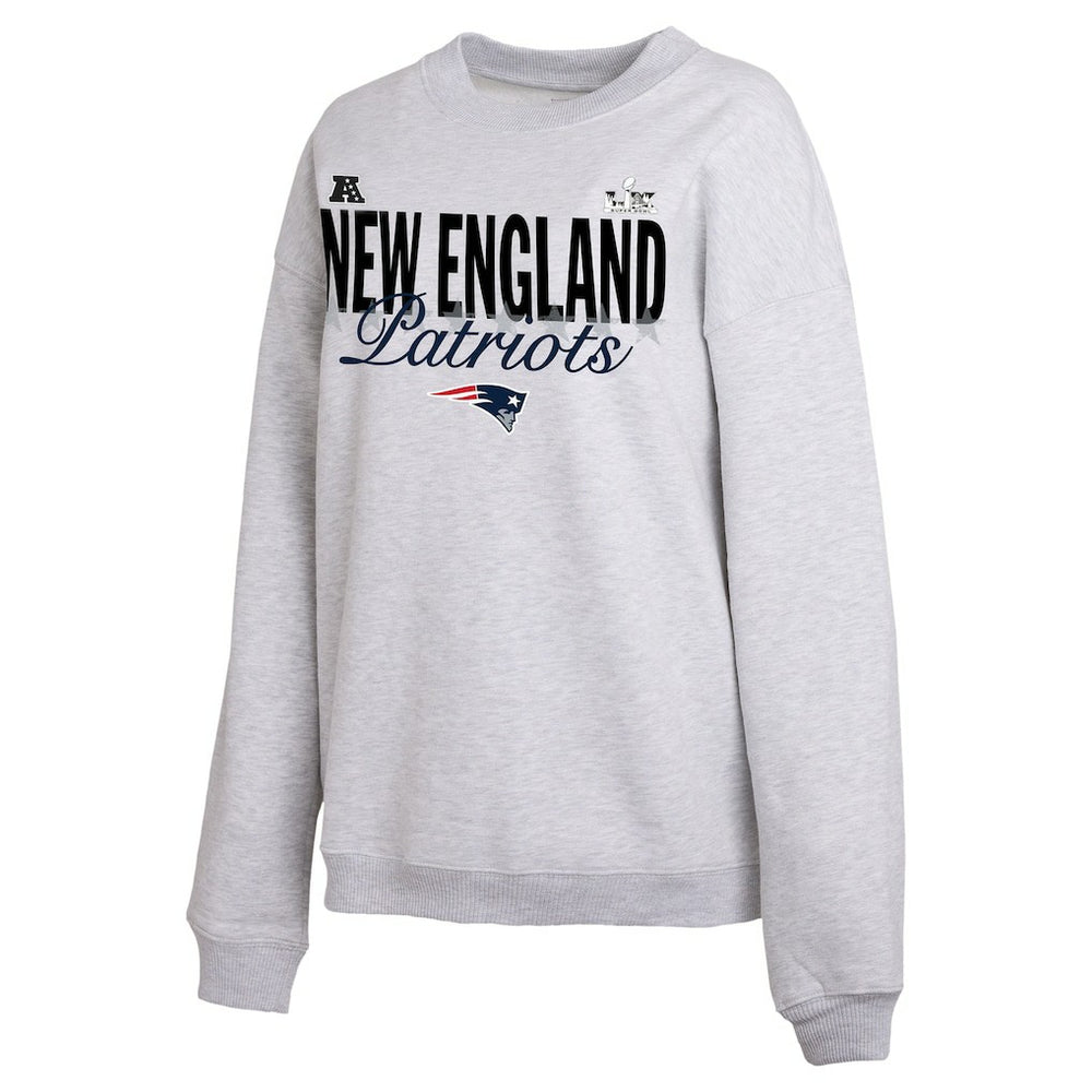 New England Patriots WEAR by Erin Andrews Women's Super Bowl LX Fleece Sweatshirt | NFL Hot