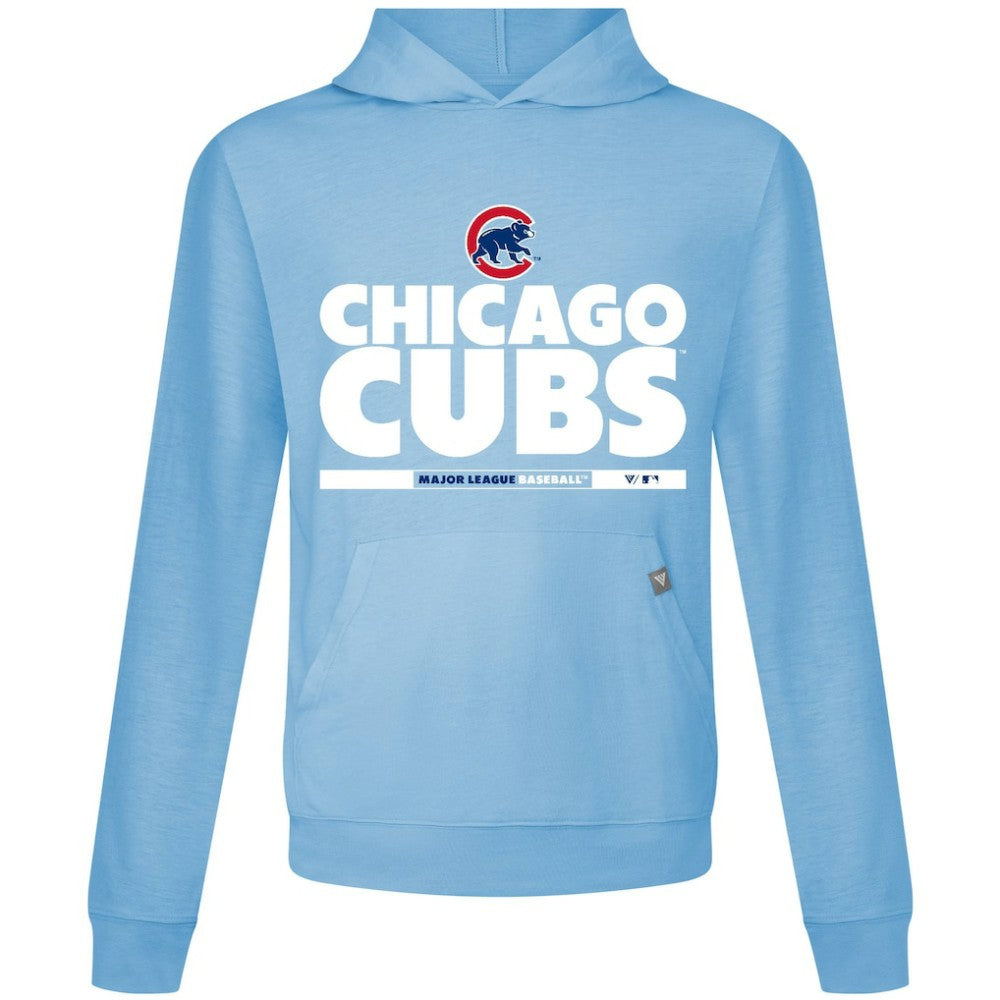 Chicago Cubs Levelwear Relay Center Stage Long Sleeve Hooded T-Shirt - MLB T-shirts