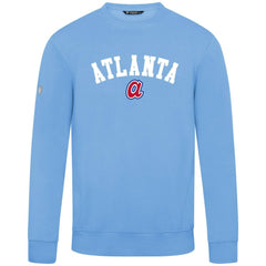 Atlanta Braves Levelwear Zane Felt Arch Pullover Sweatshirt - MLB Pullover