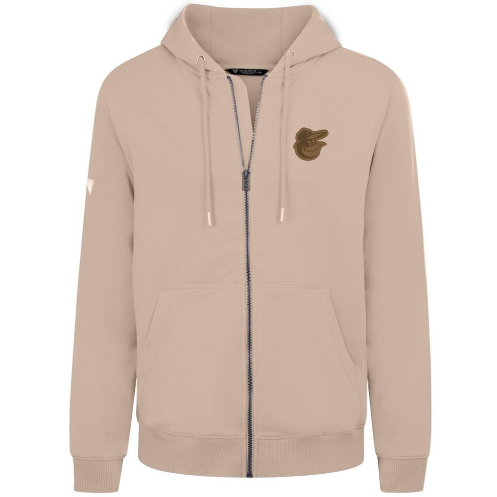 Baltimore Orioles Levelwear Podium Full-Zip Hoodie - MLB Hoodies