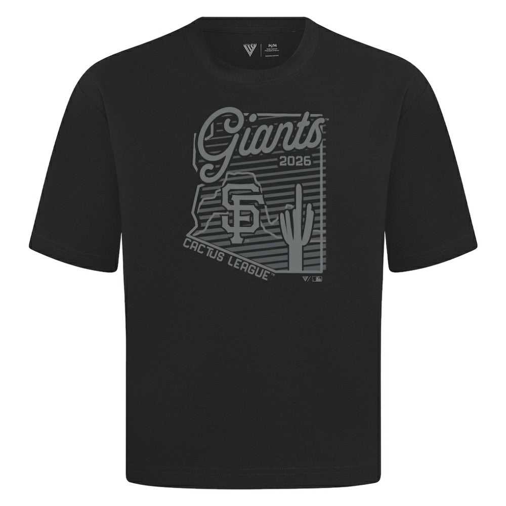 San Francisco Giants Levelwear Sunrise Luxe Signature Knit T-Shirt - MLB T-shirts