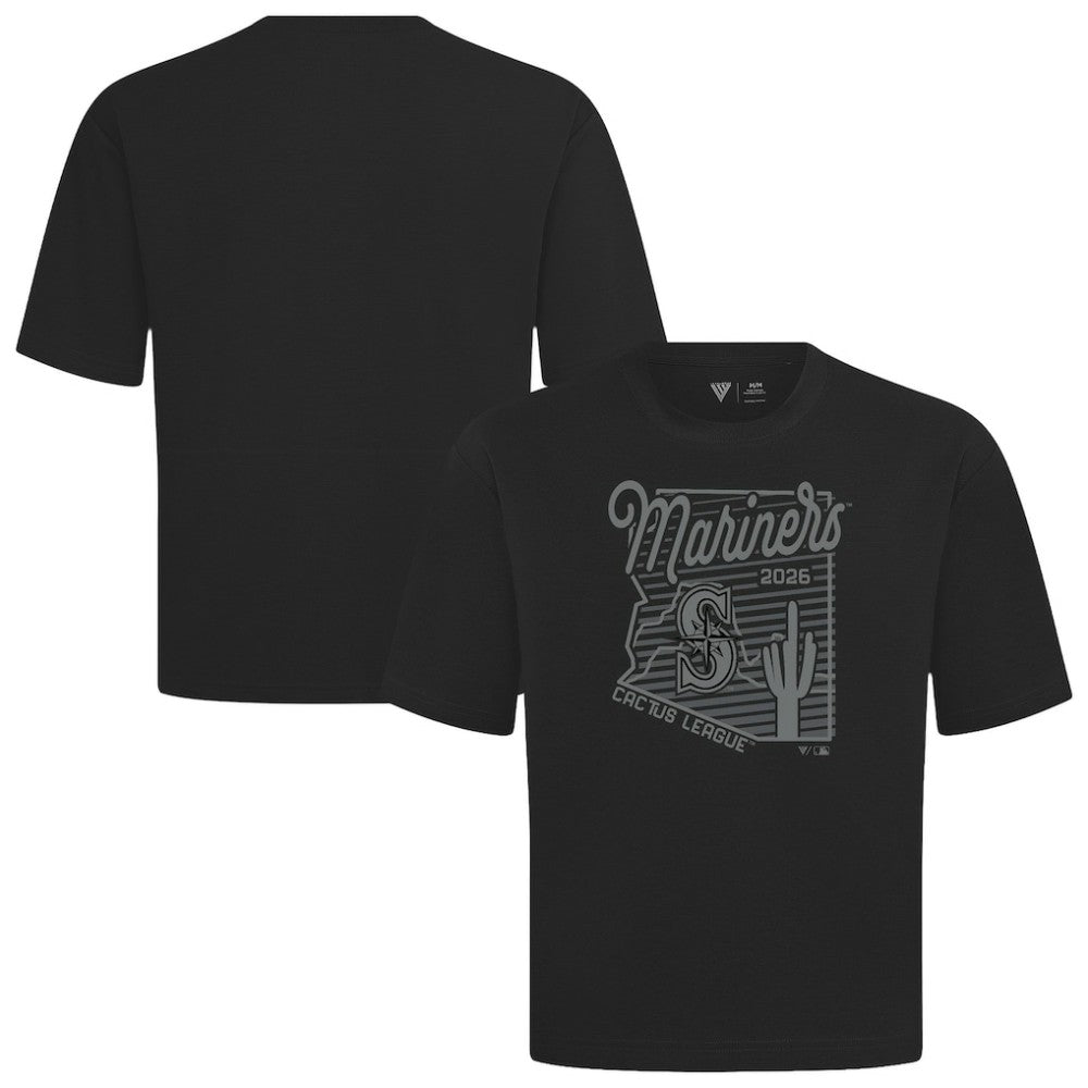 Seattle Mariners Levelwear Sunrise Luxe Signature Knit T-Shirt - MLB T-shirts