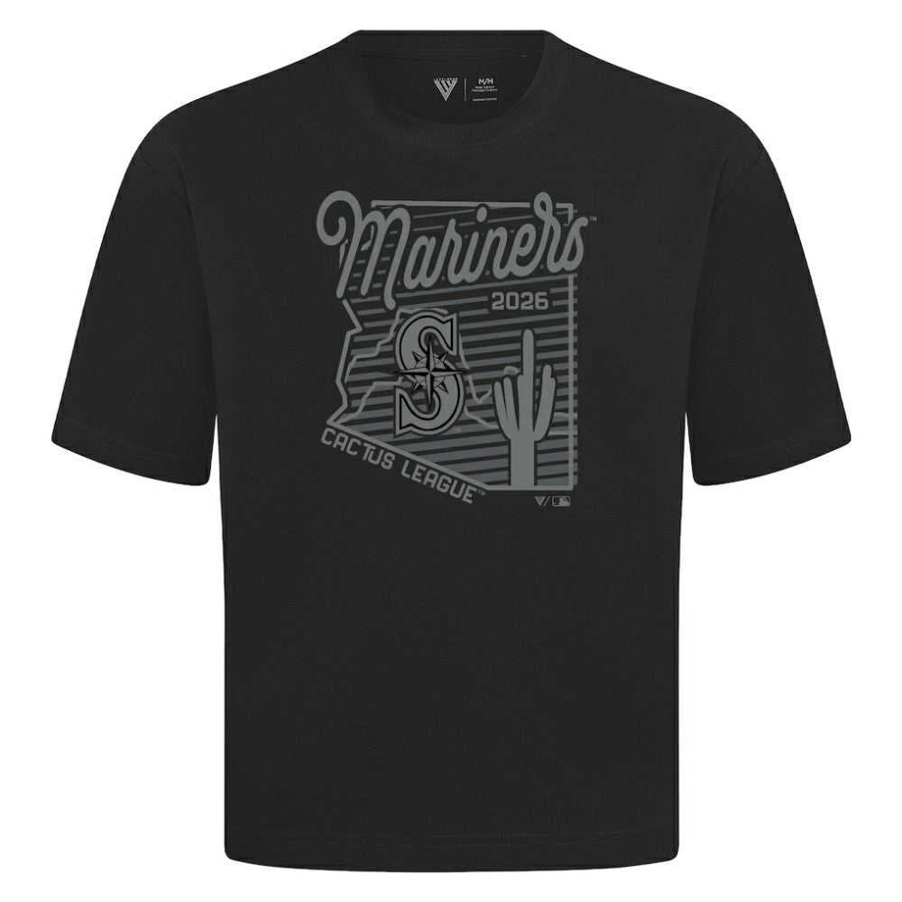 Seattle Mariners Levelwear Sunrise Luxe Signature Knit T-Shirt - MLB T-shirts