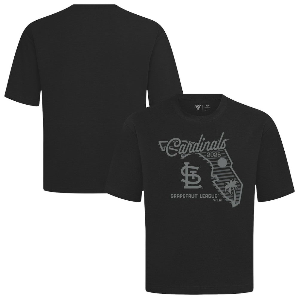 St. Louis Cardinals Levelwear Sunrise Luxe Signature Knit T-Shirt - MLB T-shirts