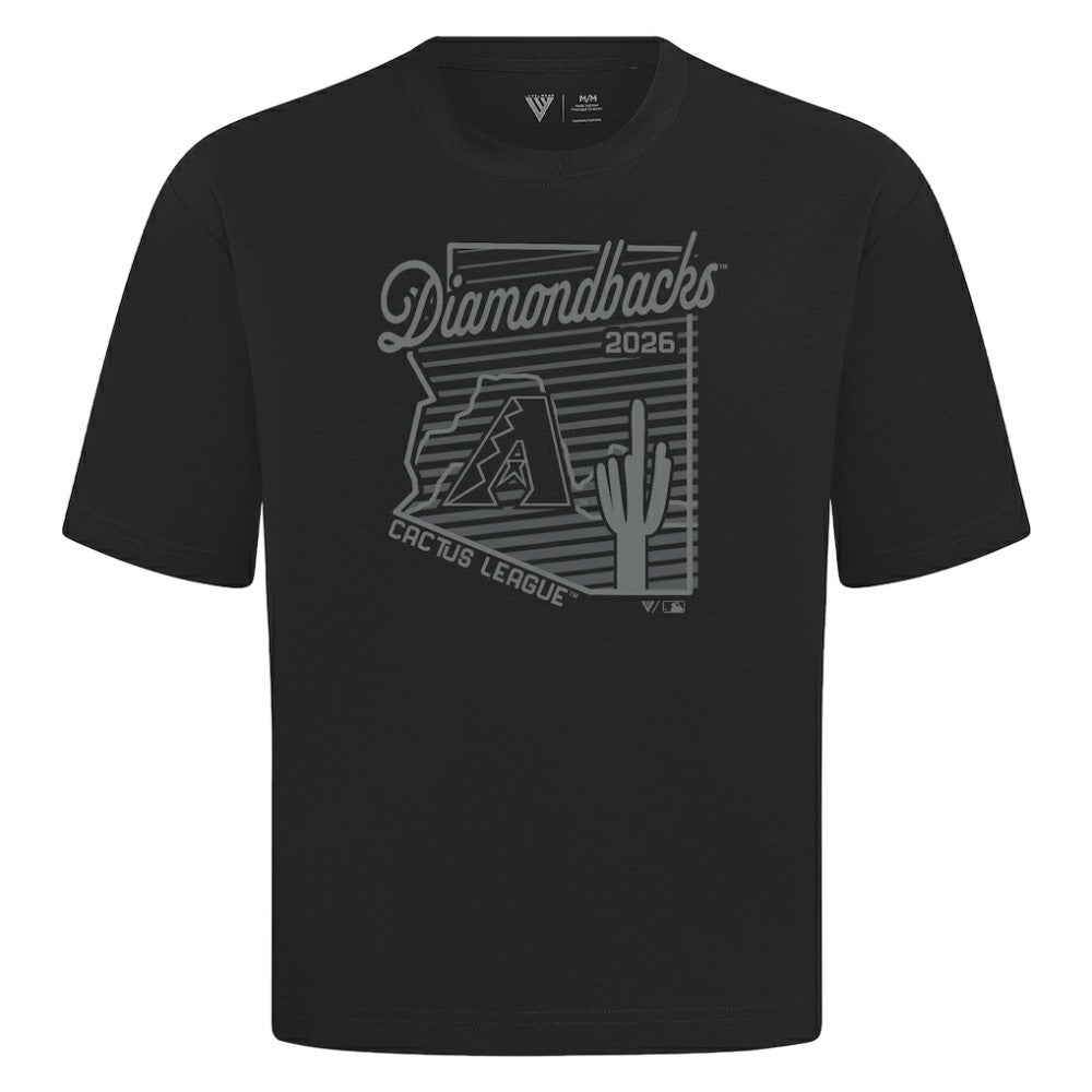 Arizona Diamondbacks Levelwear Sunrise Luxe Signature Knit T-Shirt - MLB T-shirts