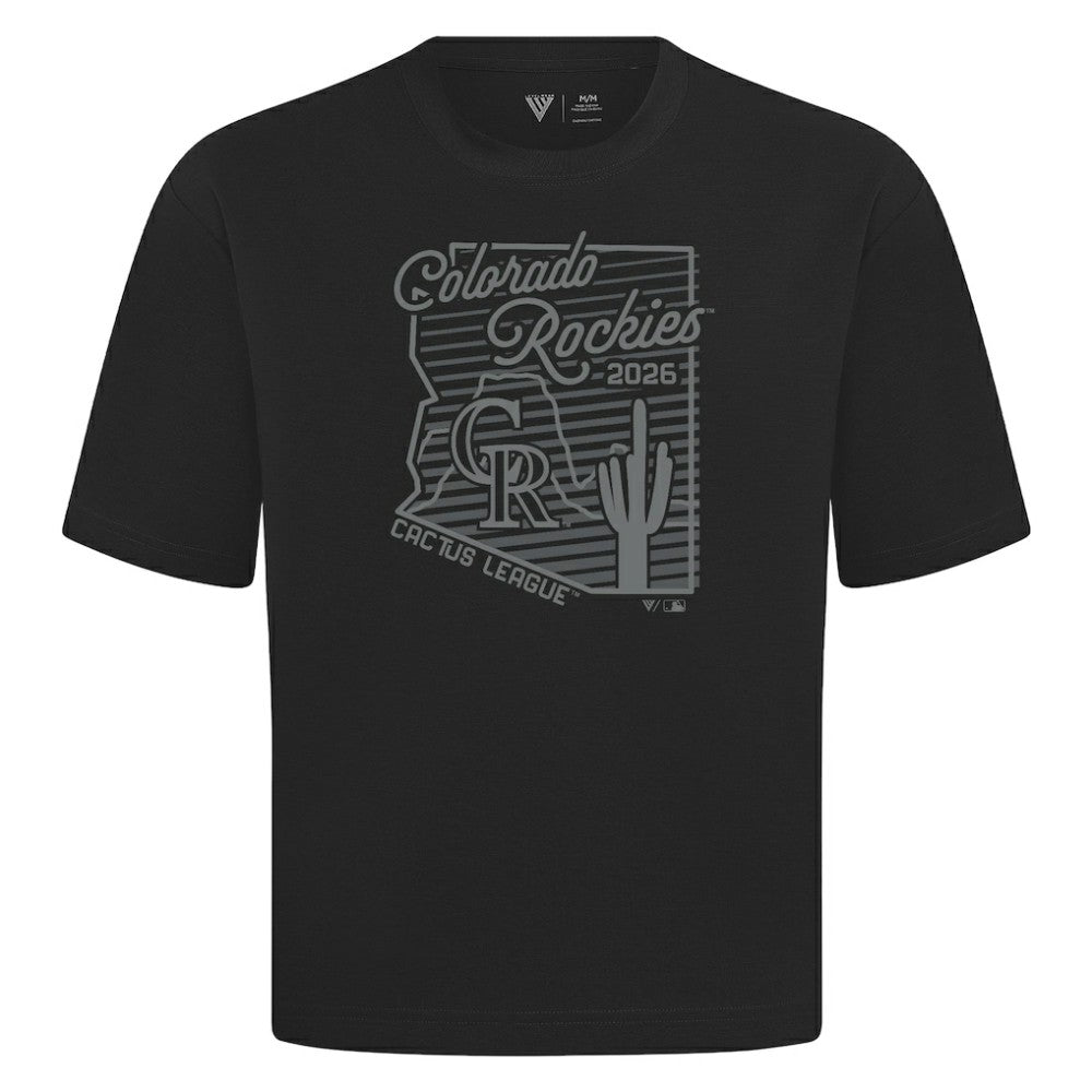 Colorado Rockies Levelwear Sunrise Luxe Signature Knit T-Shirt - MLB T-shirts