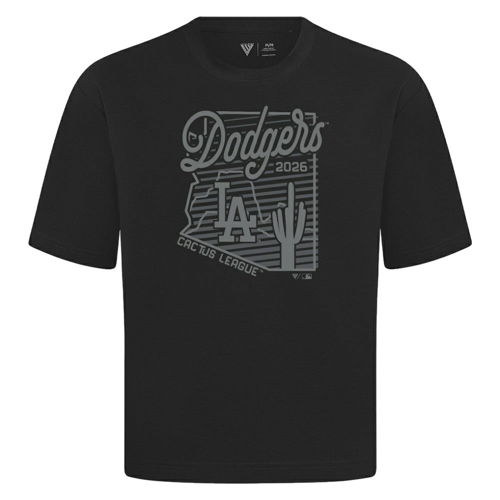 Los Angeles Dodgers Levelwear Sunrise Luxe Signature Knit T-Shirt - MLB T-shirts