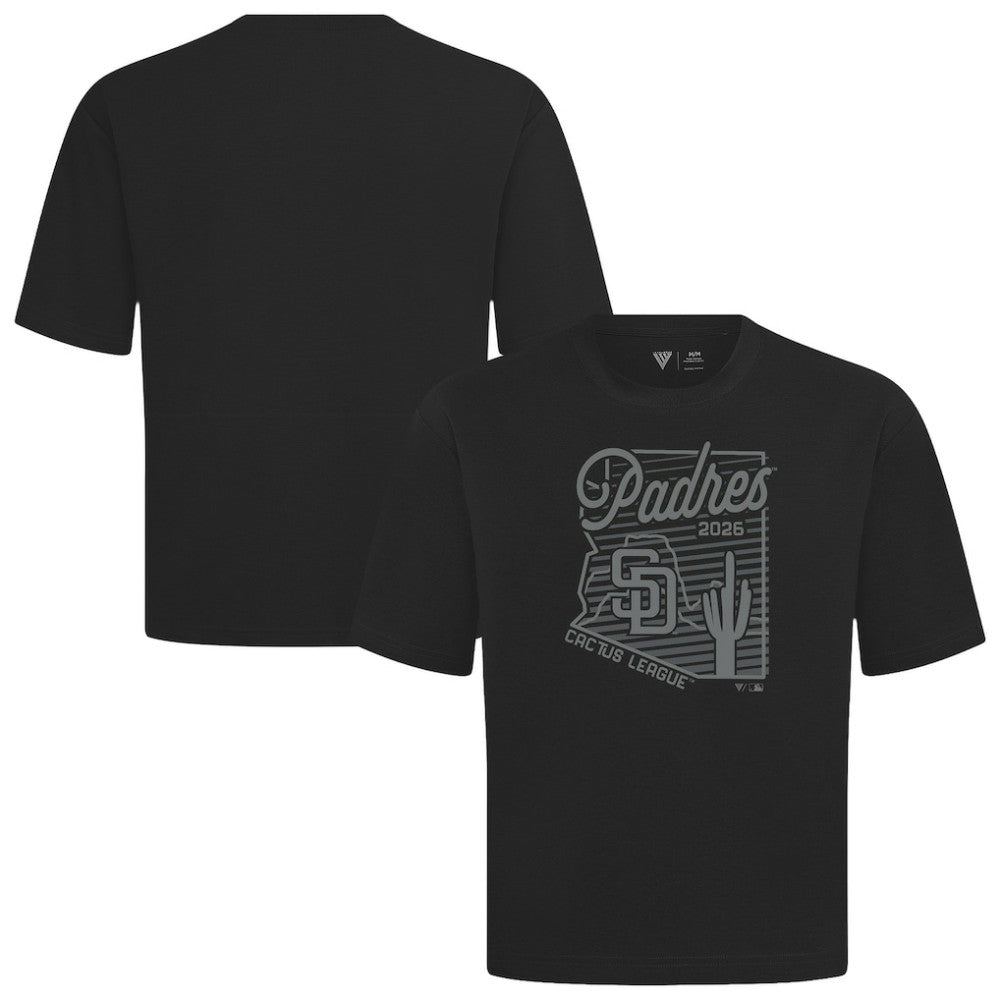 San Diego Padres Levelwear Sunrise Luxe Signature Knit T-Shirt - MLB T-shirts