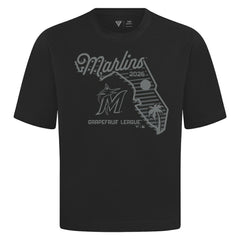 Miami Marlins Levelwear Sunrise Luxe Signature Knit T-Shirt - MLB T-shirts