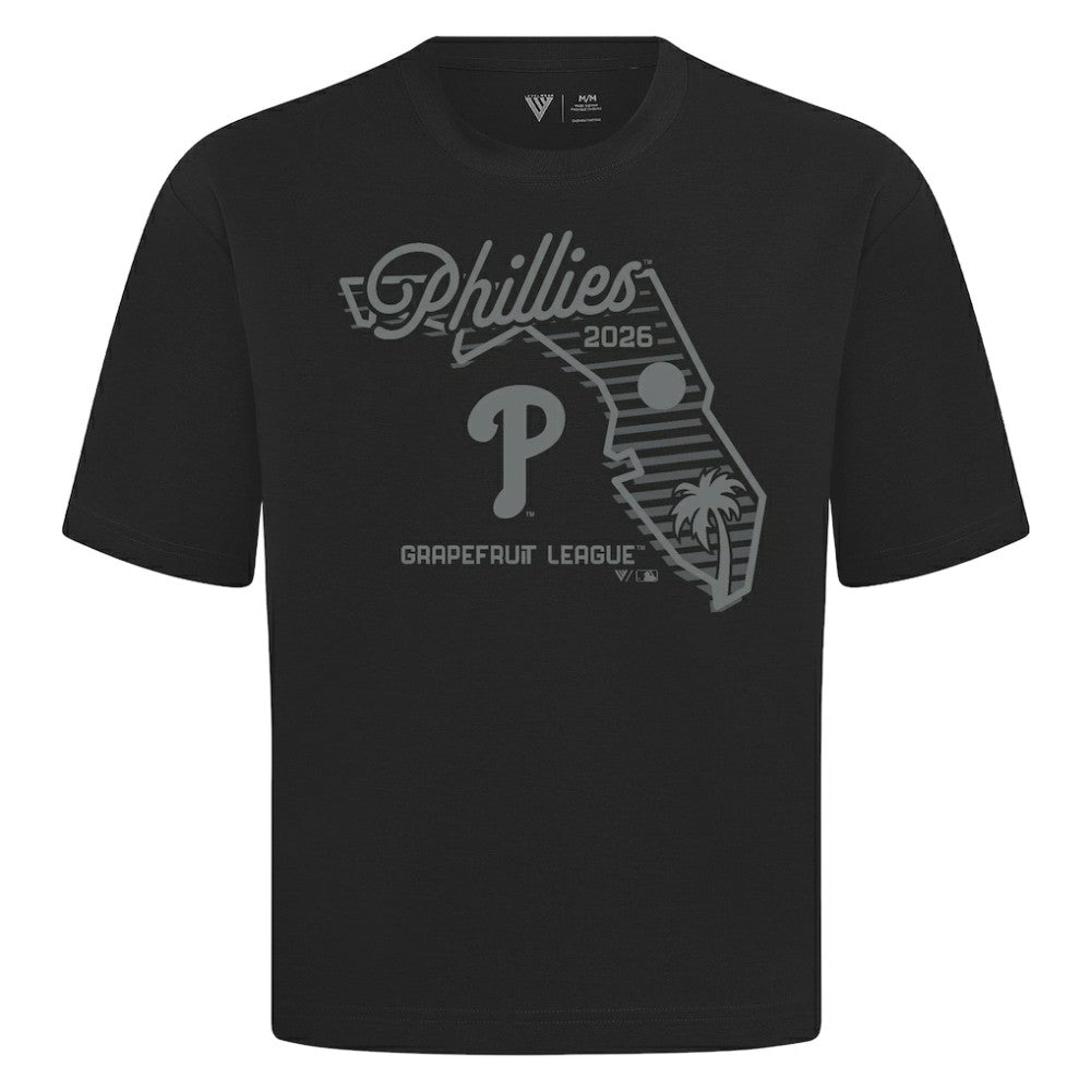 Philadelphia Phillies Levelwear Sunrise Luxe Signature Knit T-Shirt - MLB T-shirts