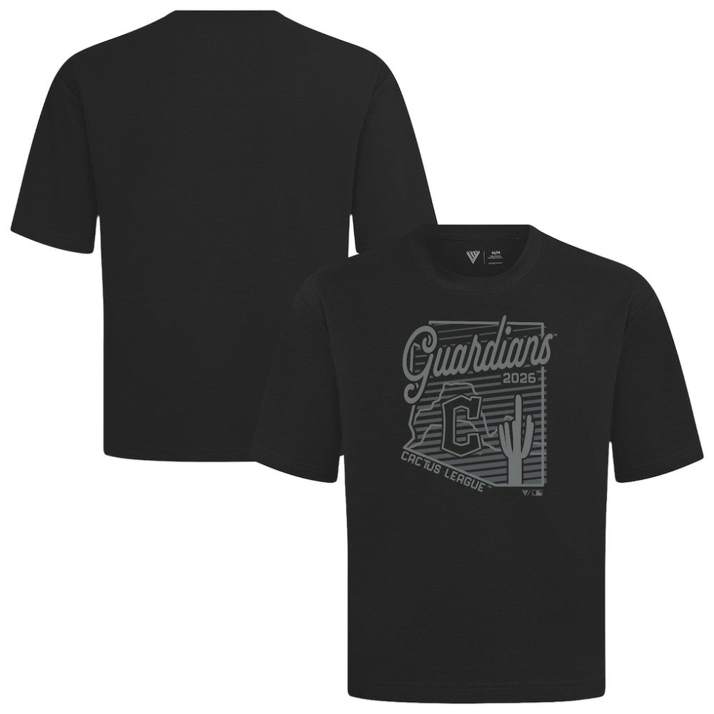 Cleveland Guardians Levelwear Sunrise Luxe Signature Knit T-Shirt - MLB T-shirts