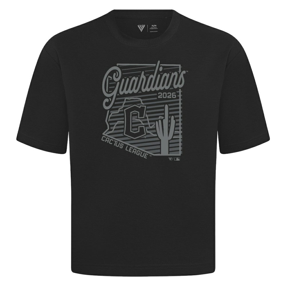 Cleveland Guardians Levelwear Sunrise Luxe Signature Knit T-Shirt - MLB T-shirts