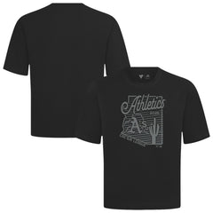 Athletics Levelwear Sunrise Luxe Signature Knit T-Shirt - MLB T-shirts