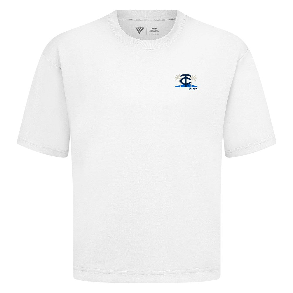 Minnesota Twins Levelwear Panoramic Luxe Signature Knit T-Shirt - MLB T-shirts