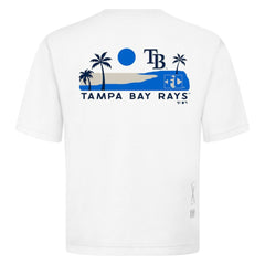 Tampa Bay Rays Levelwear Panoramic Luxe Signature Knit T-Shirt - MLB T-shirts