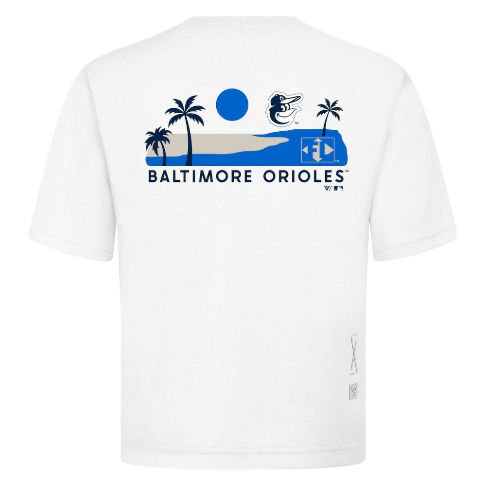 Baltimore Orioles Levelwear Panoramic Luxe Signature Knit T-Shirt - MLB T-shirts