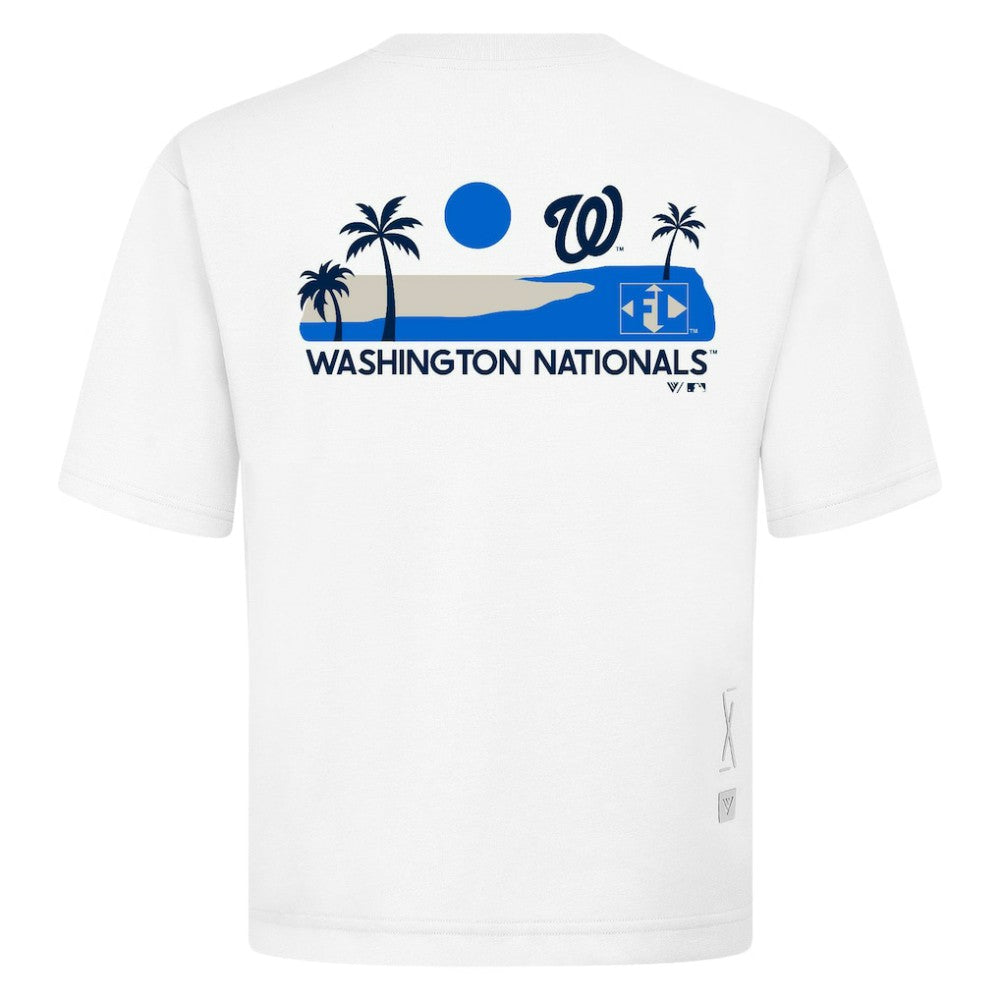 Washington Nationals Levelwear Panoramic Luxe Signature Knit T-Shirt - MLB T-shirts