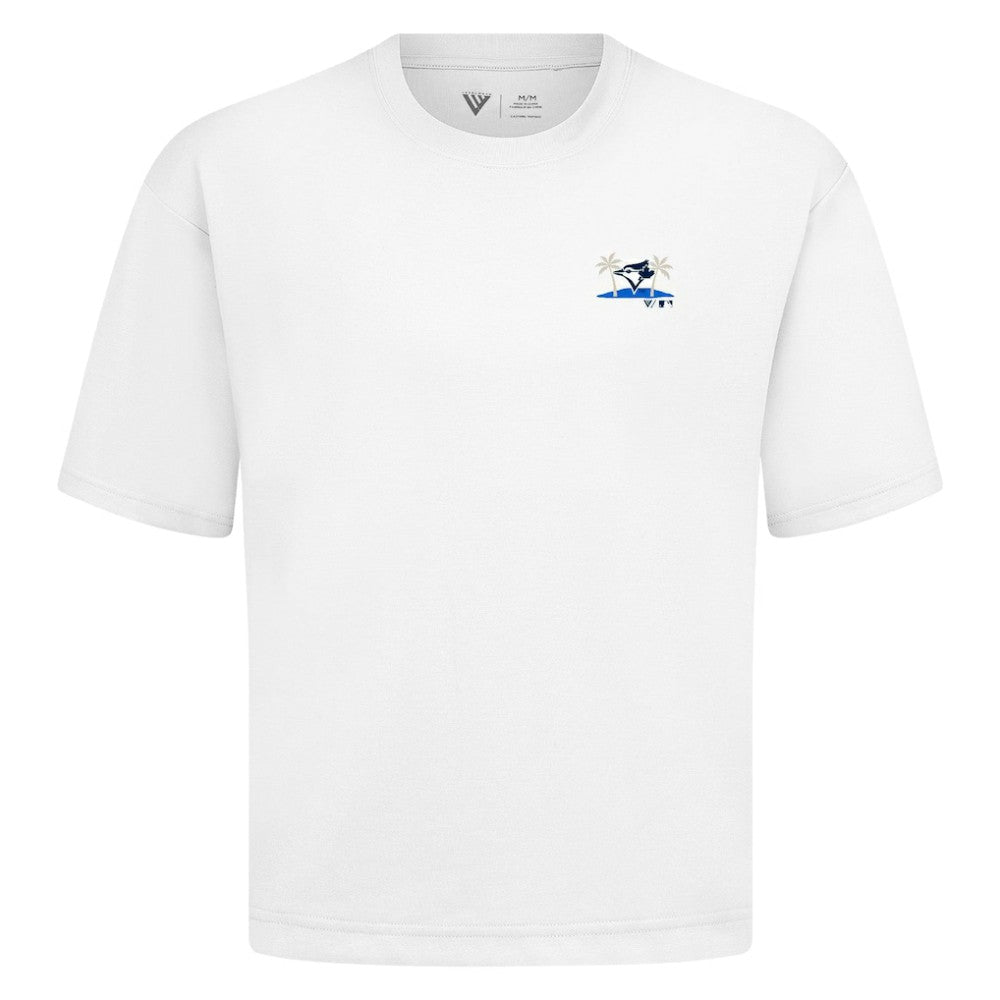 Toronto Blue Jays Levelwear Panoramic Luxe Signature Knit T-Shirt - MLB T-shirts
