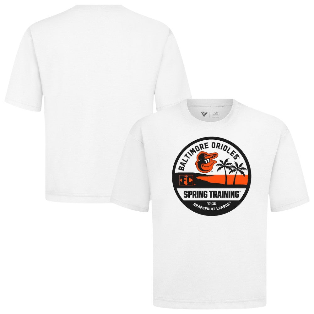 Baltimore Orioles Levelwear Spring Training Badge Luxe Signature Knit T-Shirt - MLB T-shirts