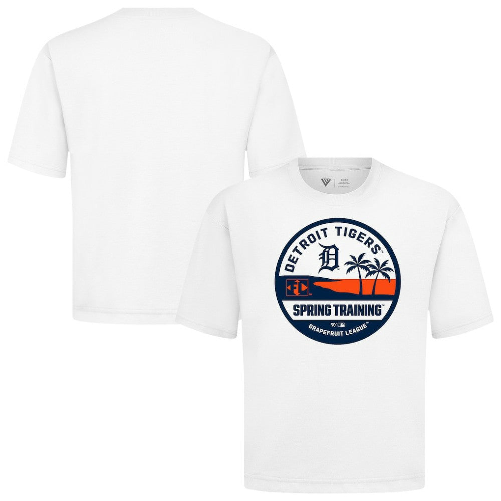 Detroit Tigers Levelwear Spring Training Badge Luxe Signature Knit T-Shirt - MLB T-shirts