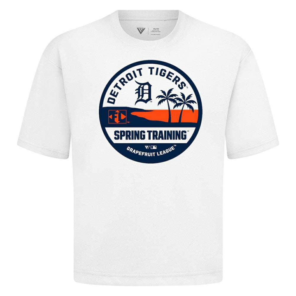 Detroit Tigers Levelwear Spring Training Badge Luxe Signature Knit T-Shirt - MLB T-shirts