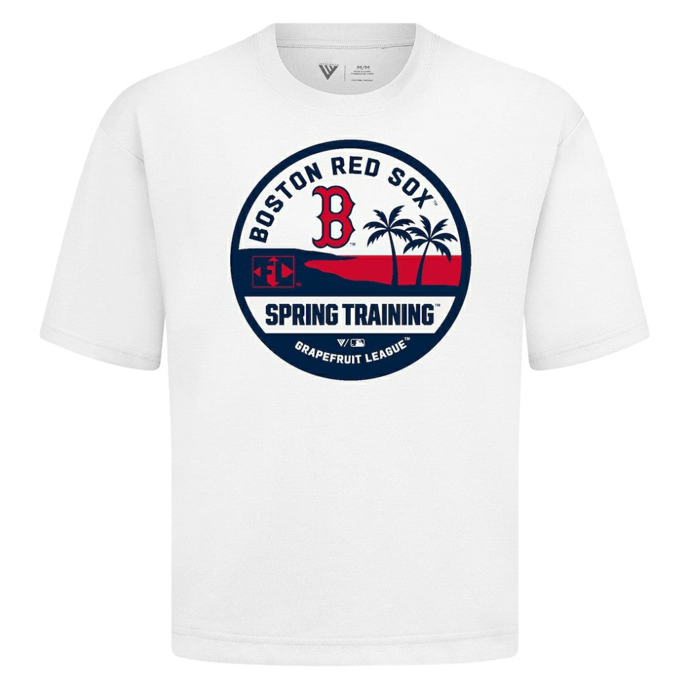 Boston Red Sox Levelwear Spring Training Badge Luxe Signature Knit T-Shirt - MLB T-shirts