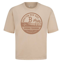 Boston Red Sox Levelwear Spring Training Badge Luxe Signature Knit T-Shirt - MLB T-shirts
