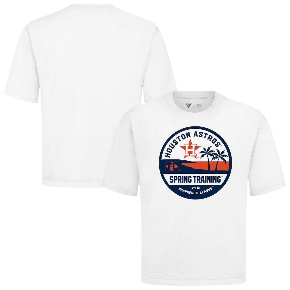 Houston Astros Levelwear Spring Training Badge Luxe Signature Knit T-Shirt - MLB T-shirts
