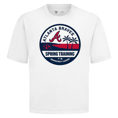 Atlanta Braves Levelwear Spring Training Badge Luxe Signature Knit T-Shirt - MLB T-shirts