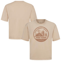 Cincinnati Reds Levelwear Spring Training Badge Luxe Signature Knit T-Shirt - MLB T-shirts
