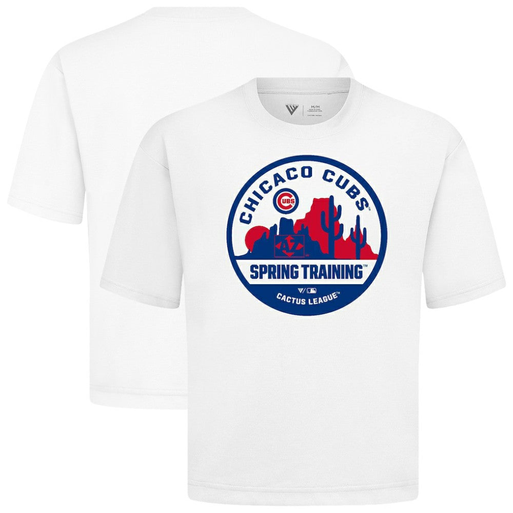 Chicago Cubs Levelwear Spring Training Badge Luxe Signature Knit T-Shirt - MLB T-shirts