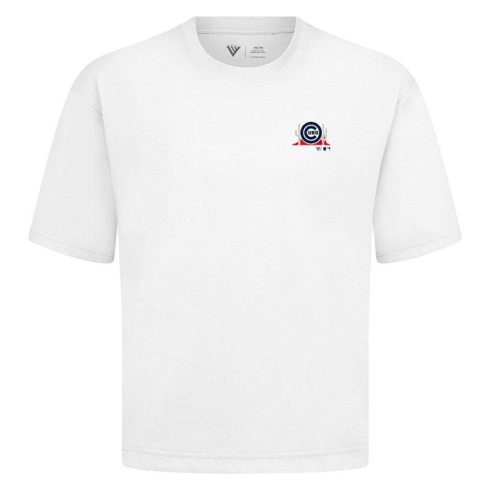 Chicago Cubs Levelwear  Luxe Signature Knit T-Shirt - MLB T-shirts