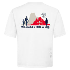 Milwaukee Brewers Levelwear  Luxe Signature Knit T-Shirt - MLB T-shirts