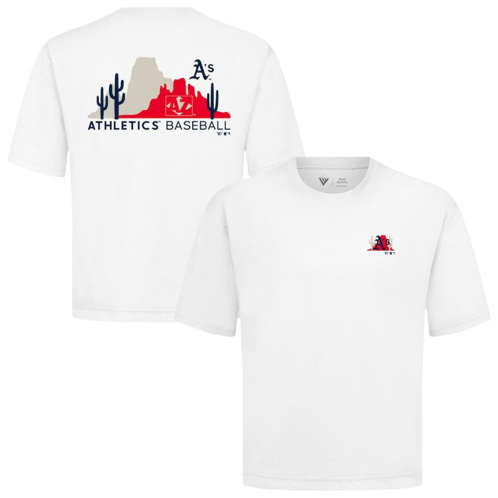 Athletics Levelwear  Luxe Signature Knit T-Shirt - MLB T-shirts