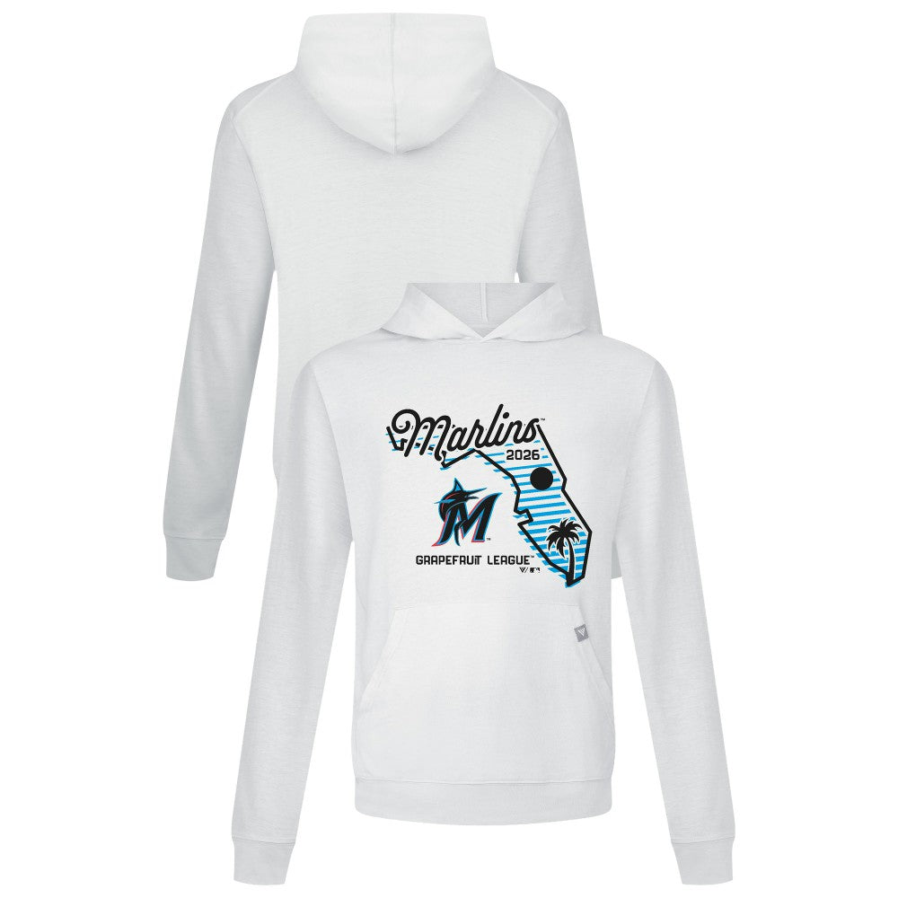 Miami Marlins Levelwear Sunrise Relay Hoodie - MLB Hoodies