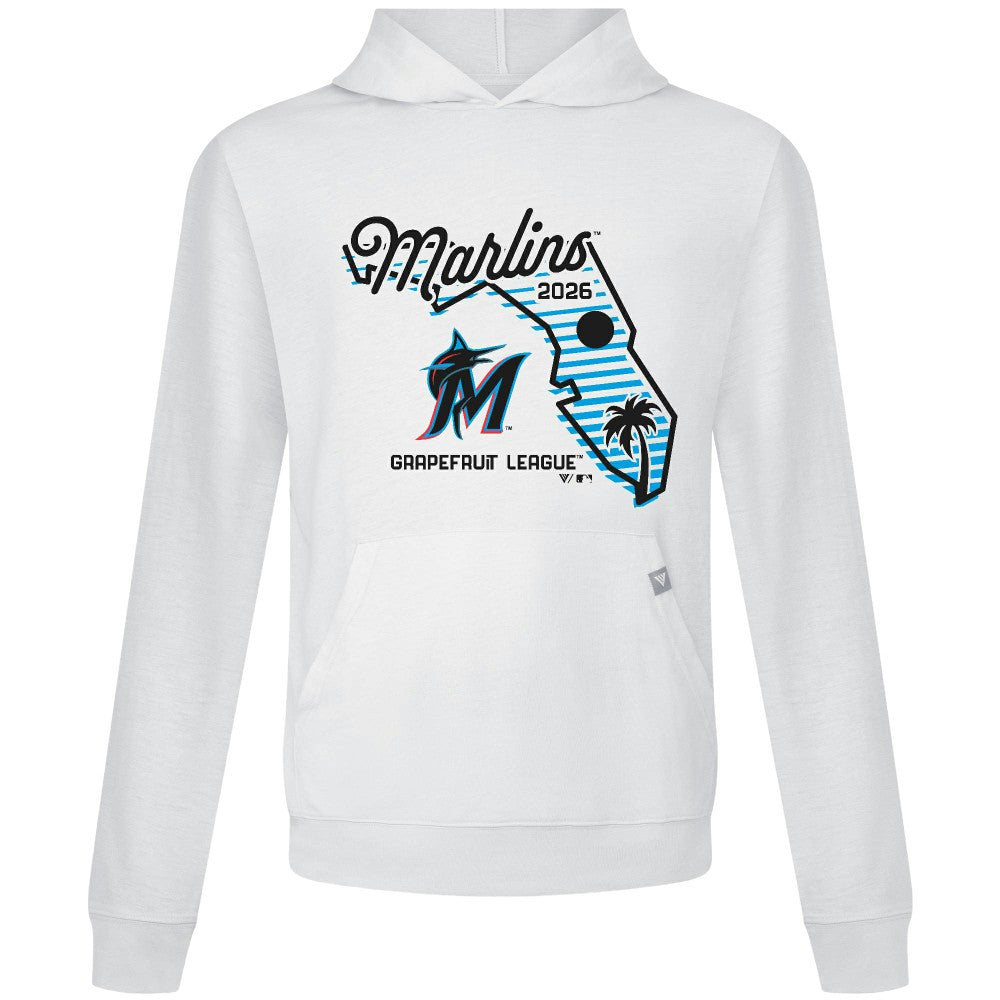 Miami Marlins Levelwear Sunrise Relay Hoodie - MLB Hoodies