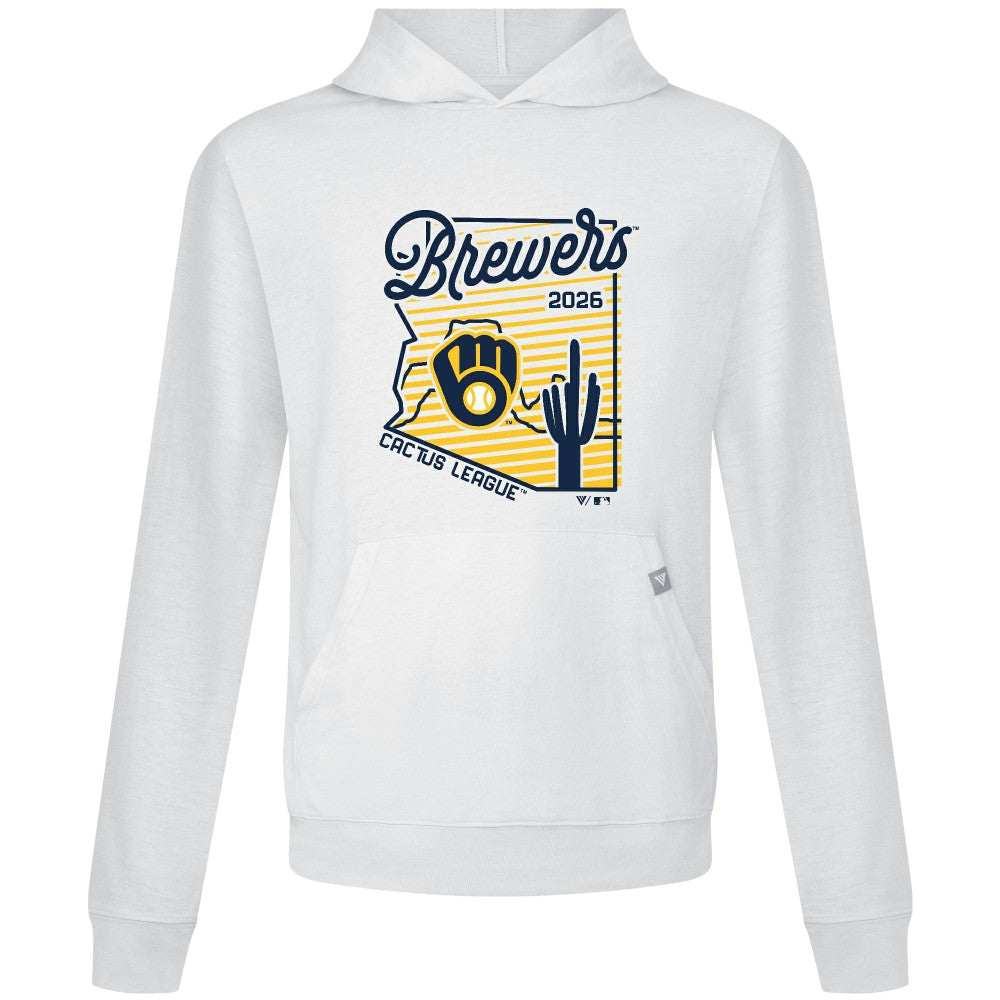Milwaukee Brewers Levelwear Sunrise Relay Hoodie - MLB Hoodies